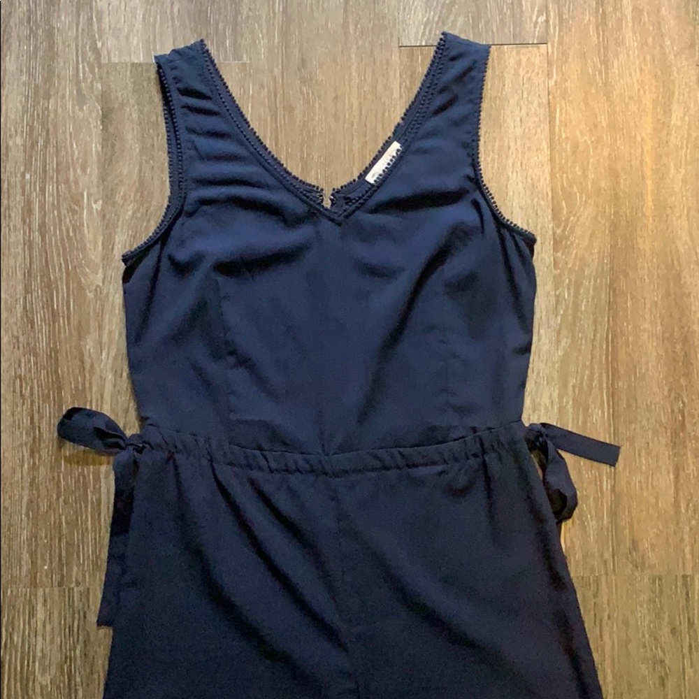 Navy Blue Jumpsuit